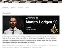 Tablet Screenshot of collingwoodmasons.com